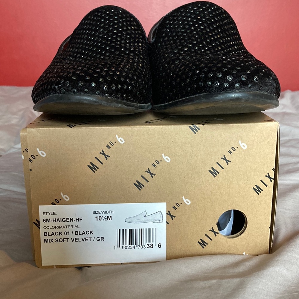 Mix No 6 black loafers size 10.5